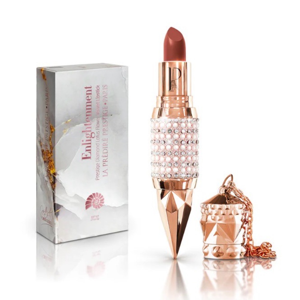 LA PREDIRE PRESTIGE Enlightenment Prestige Diamond Lotus Flower Velvet Lipstick